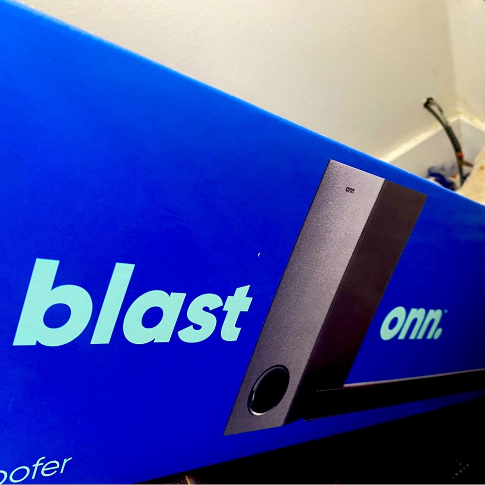 Onn atmos 3.1 soundbar + wireless subwoofer nib msrp $250